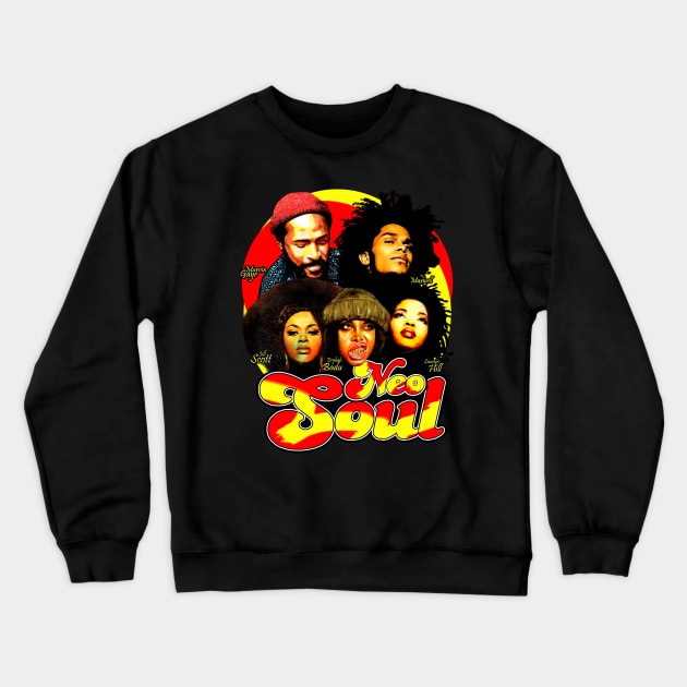 Greatest Neo Soul - Retro Crewneck Sweatshirt by Wkenca Barada